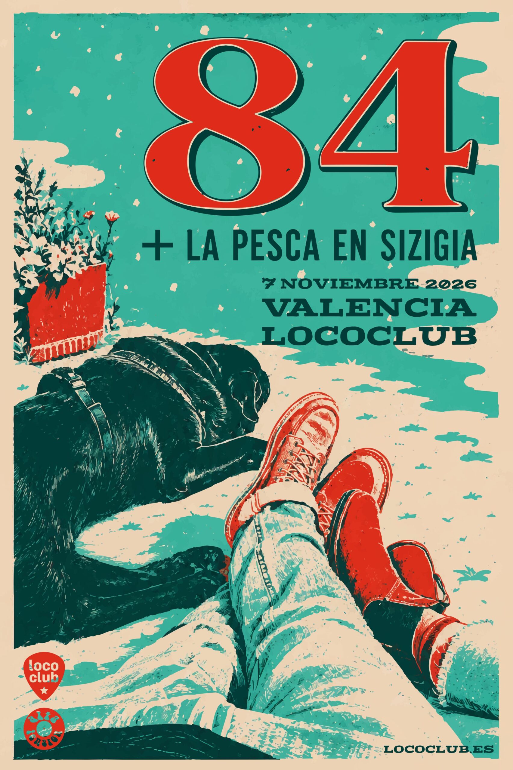 Cartel de 84 + La Pesca en Sizigia