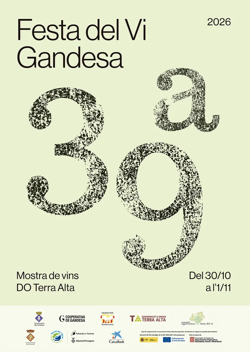 39ª Festa del Vi de Gandesa 2026