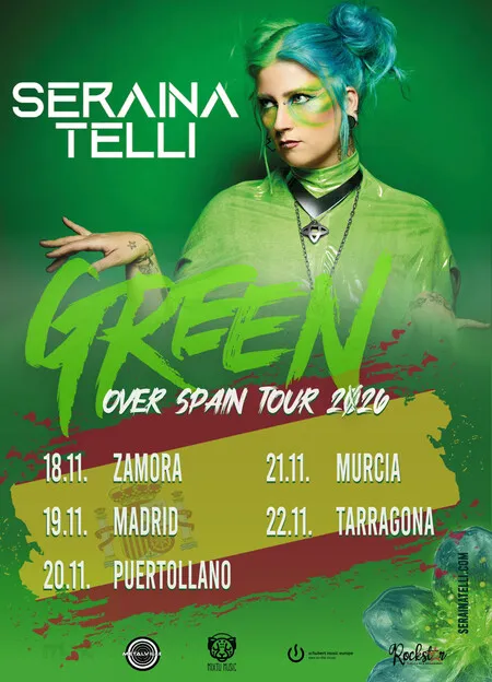 Cartel de Seraina Telli en La Cueva del Jazz