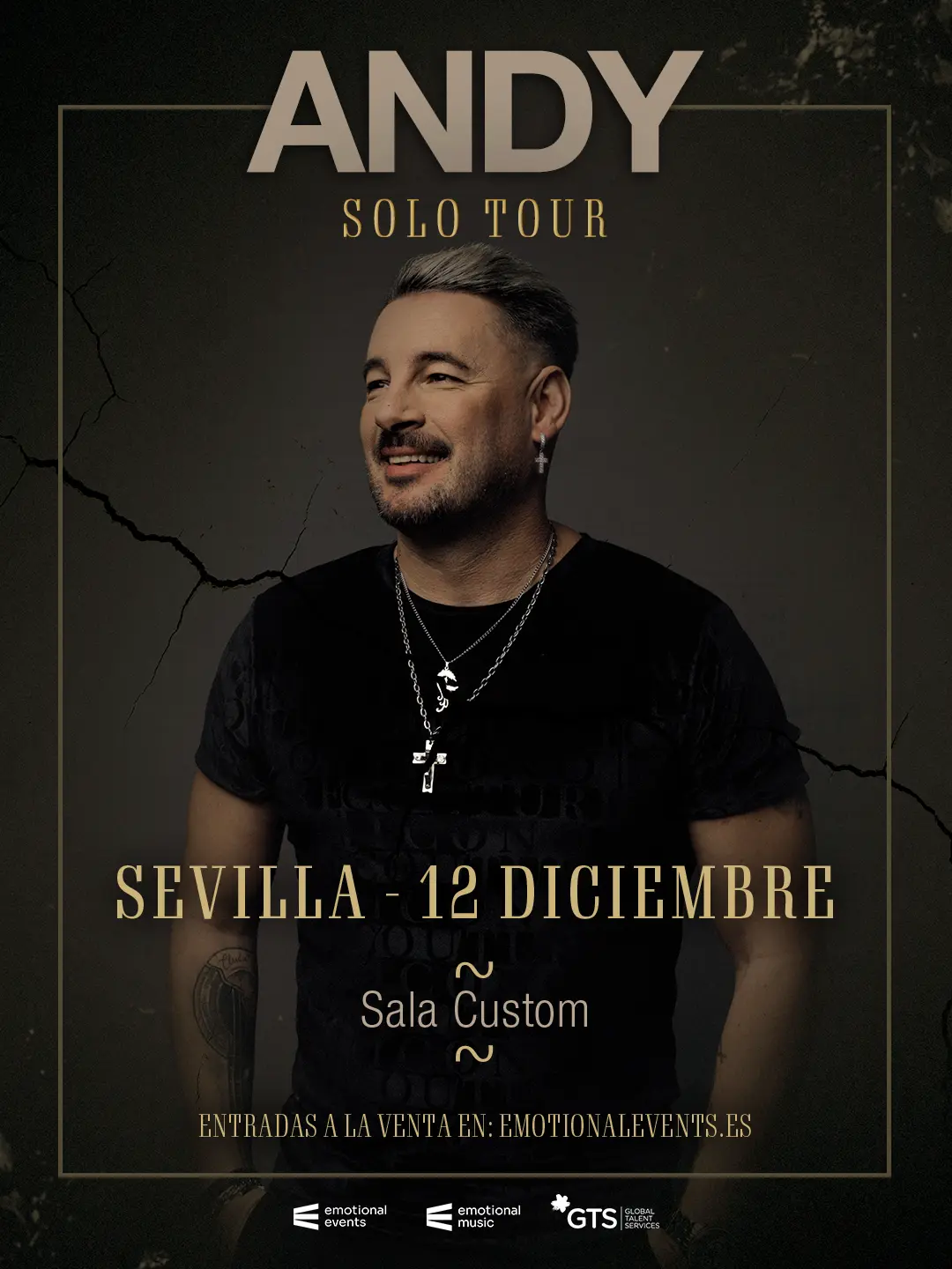 Cartel de Andy - Solo Tour