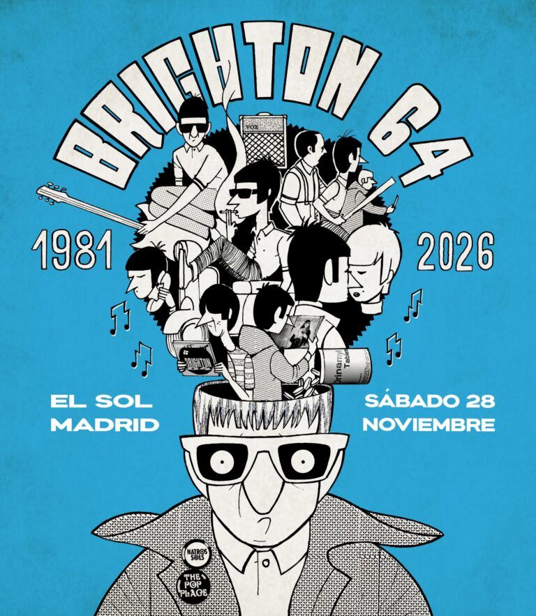 Cartel de Brighton 64 + Javier Sun - Última vez en Madrid