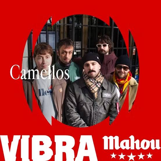 Cartel de Camellos en Loco Club · Directos Vibra Mahou