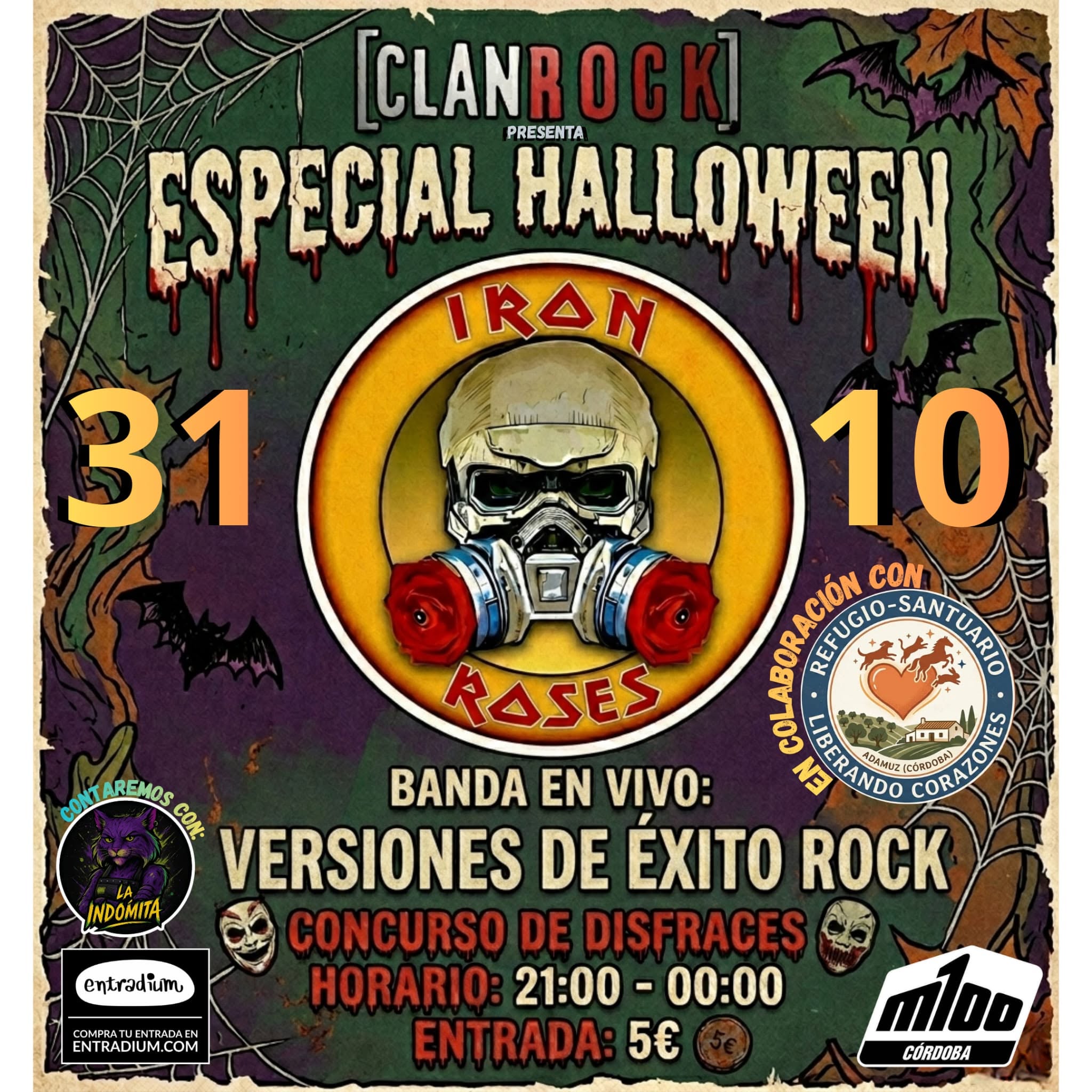 [CLAN ROCK] Especial Halloween con Iron Roses