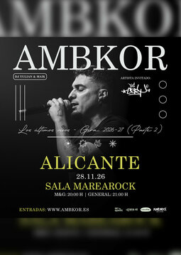 Cartel de Ambkor – Los Últimos Vivos (Gira 2026-27)