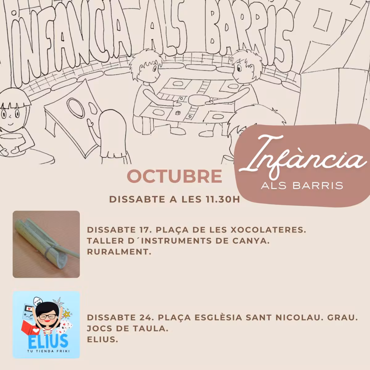 Infància als Barris Gandia – Otoño 2026