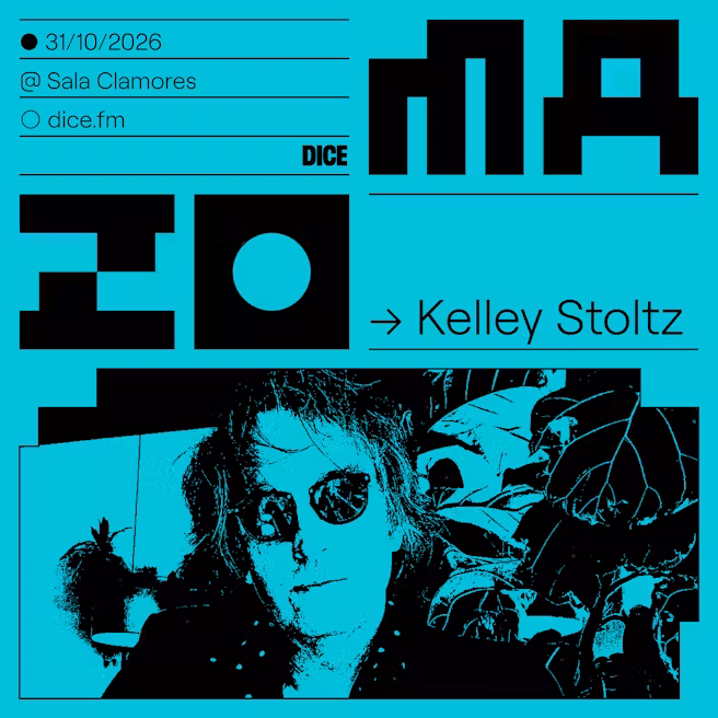 Cartel de Kelley Stoltz en MAZO