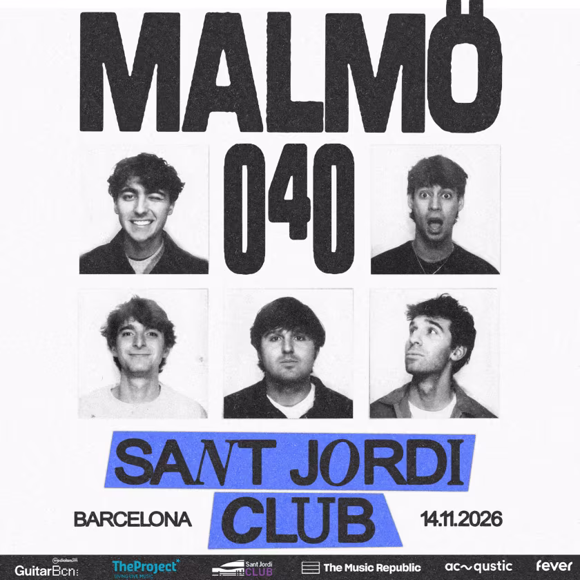 Malmö 040 en Sant Jordi Club – Barcelona 2026