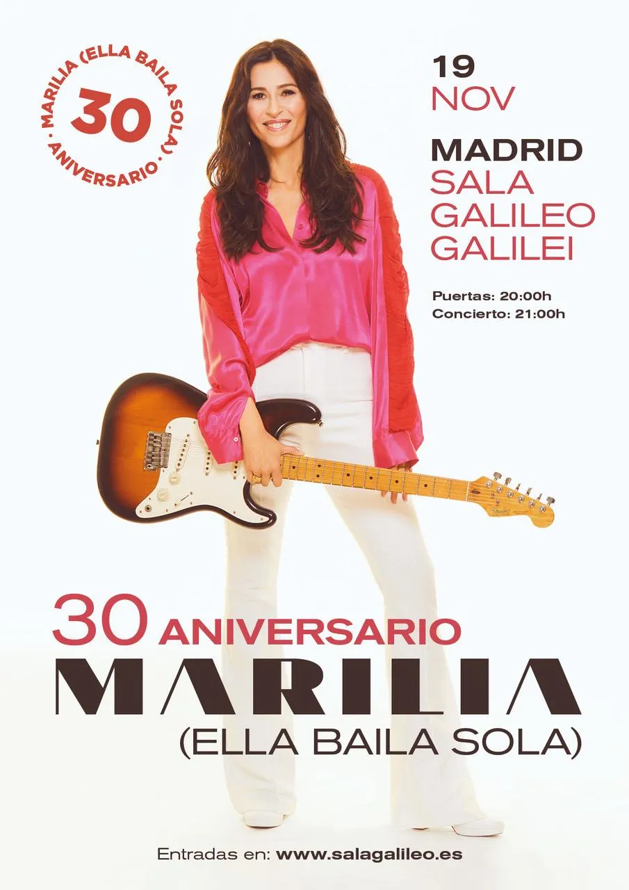 Cartel de Marilia (Ella Baila Sola) - 30 Aniversario