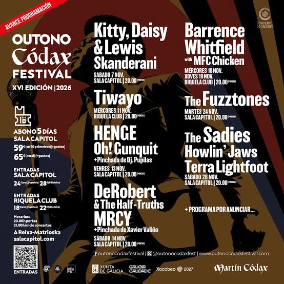 Outono Códax Festival 2026