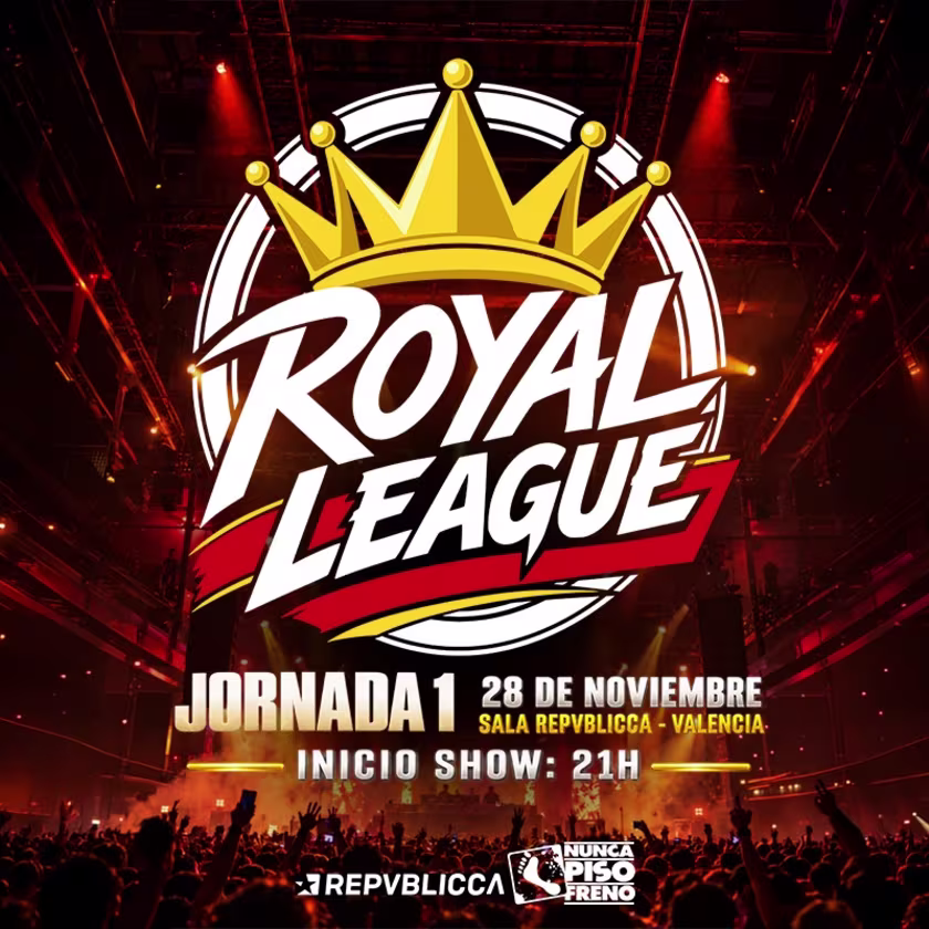 Royal League – Batallas de freestyle en Valencia 2026