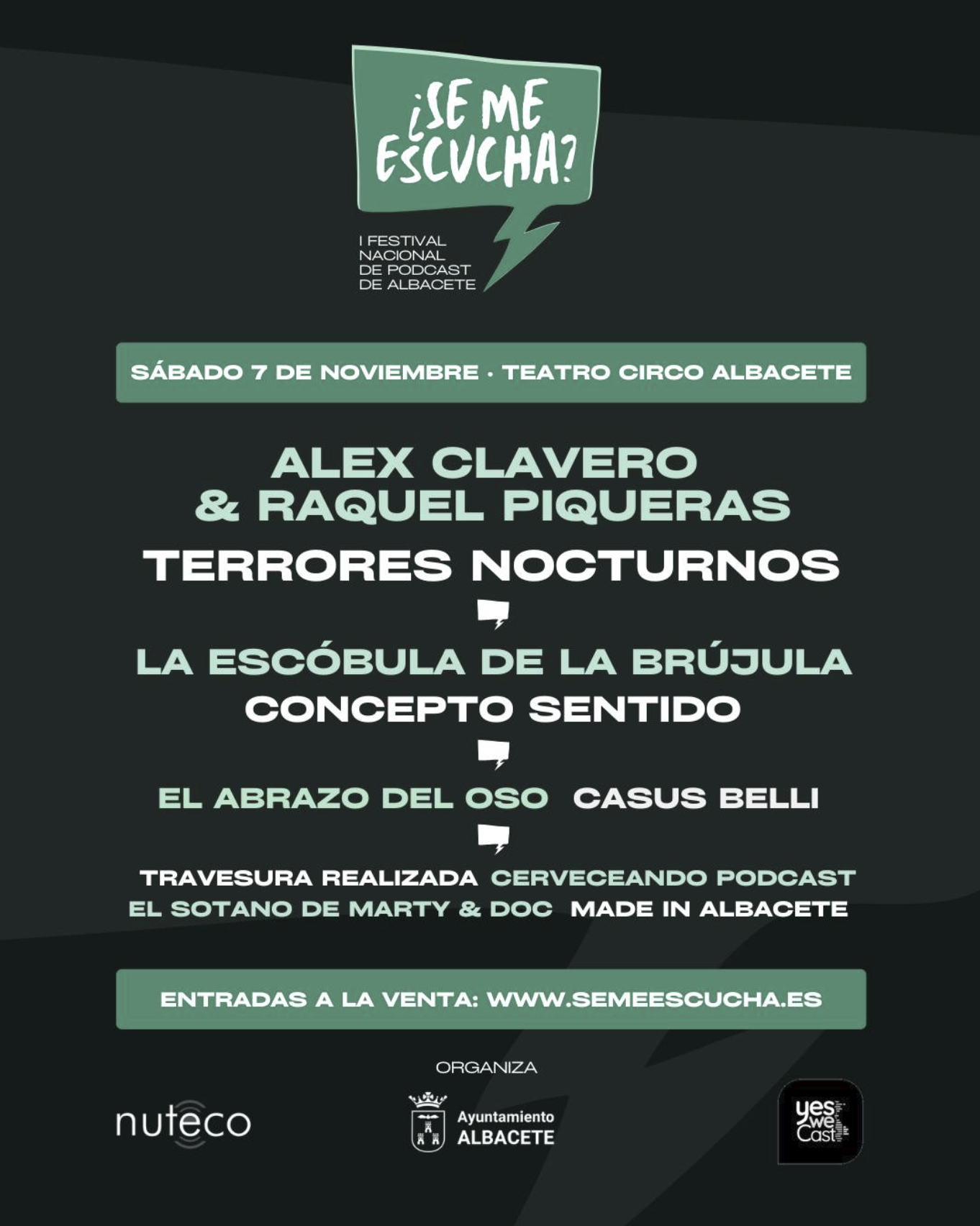 ¿Se me escucha? – I Festival Nacional de Podcast de Albacete