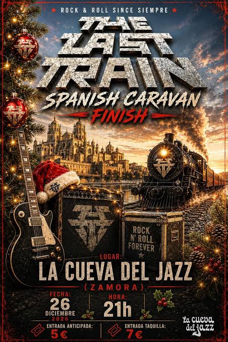 Cartel de The Last Train – Spanish Caravan en Zamora