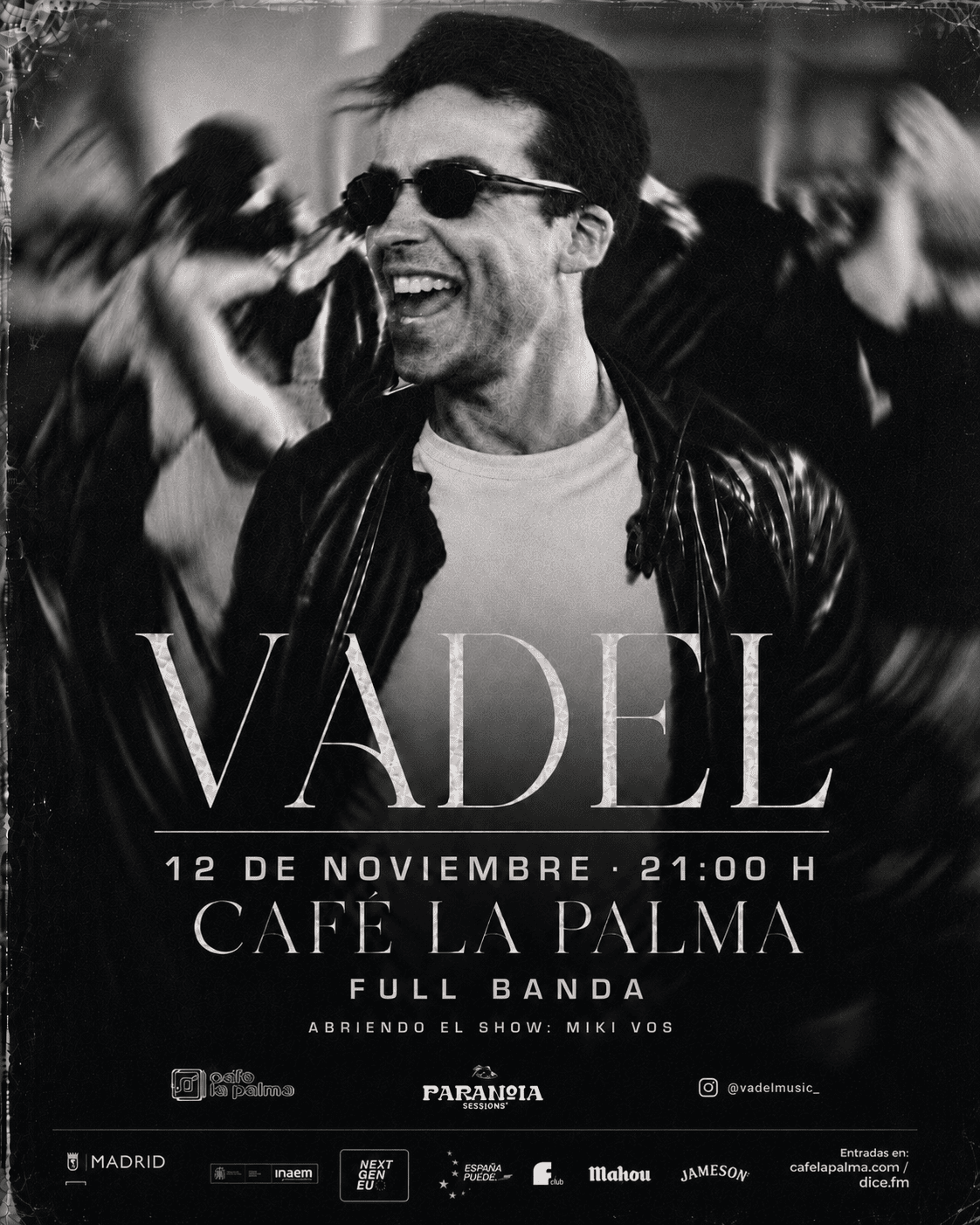 VADEL – Concierto presentación EP «Amor a Veces»